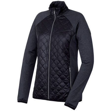 Bluza damska Hannah Elsa czarny/szary DarkGrayMel/Anthracite