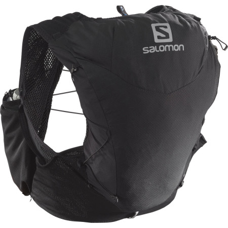 Kamizelka do biegania Salomon Adv Skin 12W With Flasks czarny black