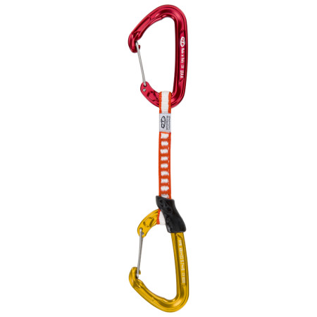 Expreska Climbing Technology Fly-weight EVO set 17 cm DY czerwony/żółty red/gold