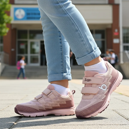 Dziecięce tenisówki Bugga Tempe Light Pink