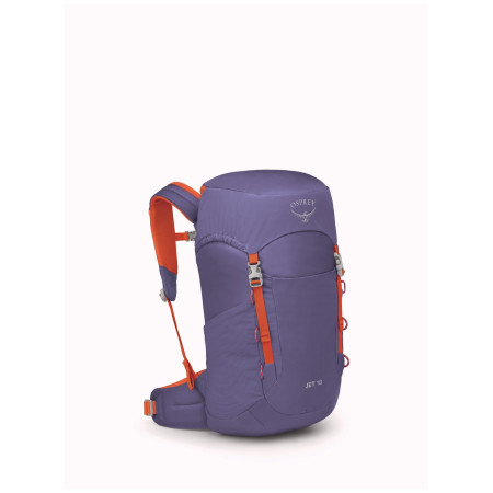 Plecak dziecięcy Osprey Jet 18 fioletowy euphoria purple/mars orange