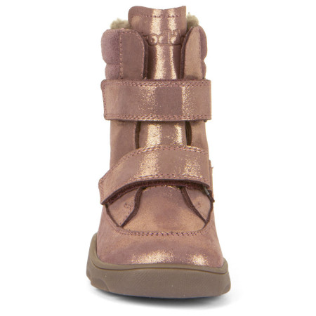 Dziecięce buty zimowe Frodo Barefoot Zeru Tex Winter Pink/Gold