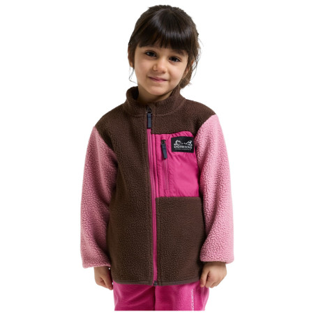 Bluza dziecięca Didriksons Anten Kids Fullzip 2 Oyster Pink