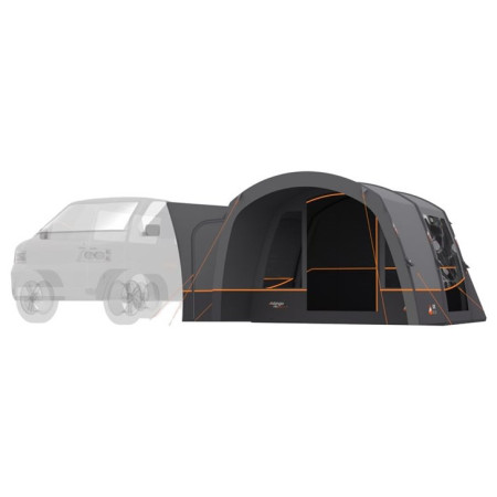 Przedsionek Vango Cove III Air Low szary/pomarańczowy Cloud Grey