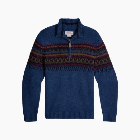 Męski sweter Royal Robins Arch Rock 1/4 Zip niebieski Oceana Htr Kirkwood Pt