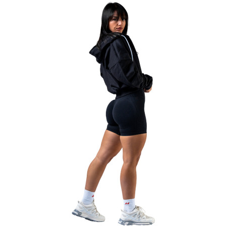 Bluza damska Nebbia Black zip-up hoodie Power