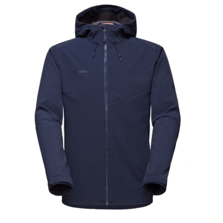 Kurtka męska Mammut Sapuen SO Hooded Jacket Men niebieski marine