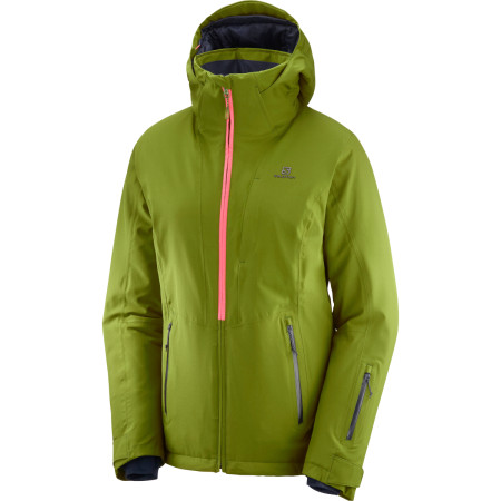 Kurtka damska Salomon Stormrace Jkt W zielony Avocado