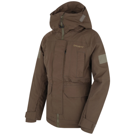 Kurtka dziecięca Husky Nigalo K zielony deep khaki