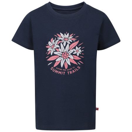 T-shirt dziecięcy Alpine Pro Dallo 3 Moonlit Ocean ciemnoniebieski MOONLIT OCEAN VARIANTA PA