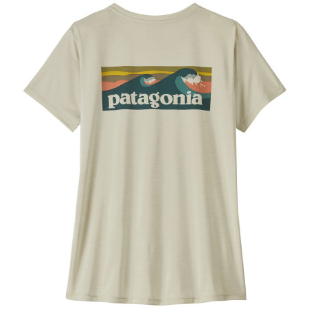 Koszulka damska Patagonia Women's Capilene Cool Daily Shirt - Boardshort Logo