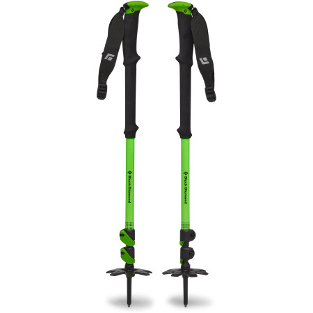 Kije skiturowe Black Diamond Expedition WR 3 zielony