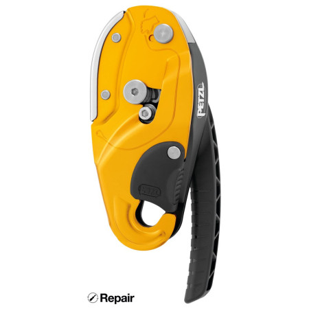 Przyrząd asekuracyjny Petzl Rig Repairable czarny/żółty Yellow