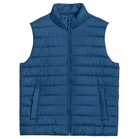 Kamizelka męska 4F Vest Jacket M224 niebieski DARK BLUE