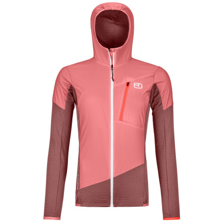 Kurtka damska Ortovox Ladiz Hybrid Jacket W różowy/fioletowy mountain rose