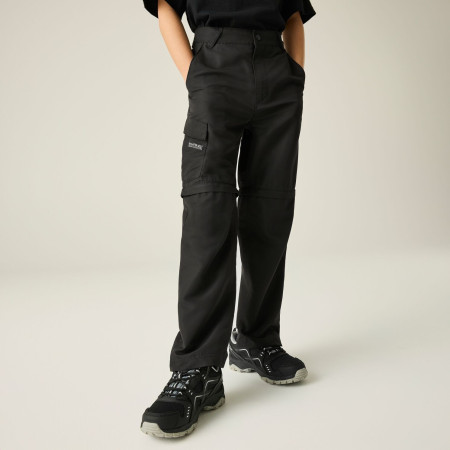 Spodnie dziecięce Regatta Sorcer Z/O Trousers III Black