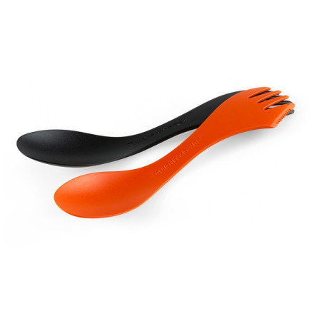 Zestaw sztućców Light My Fire Spork XM 2pack czarny/pomarańczowy