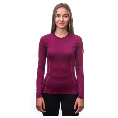 Damska koszulka Sensor Merino Wool Active dł.r.