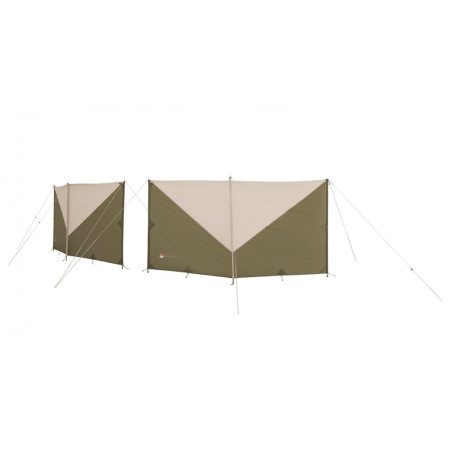 Parawan Robens Windscreen Tarp zielony Sand & Green