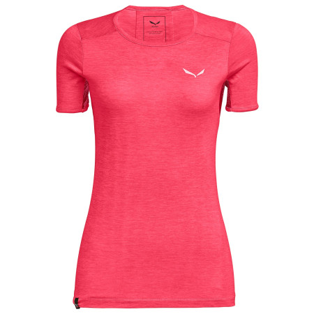 Koszulka damska Salewa Puez Graphic 2 Dry W S/S Tee różowy 1535 rouge red melange