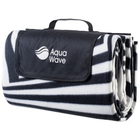 Koc piknikowy Aquawave Opti Blanket czarny/biały