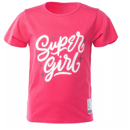 T-shirt dziecięcy Bejo Bubbles Kdg czerwony Raspberry