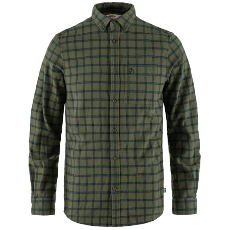 Koszula męska Fjällräven Övik Flannel Shirt M zielony Laurel Green-Indigo Blue