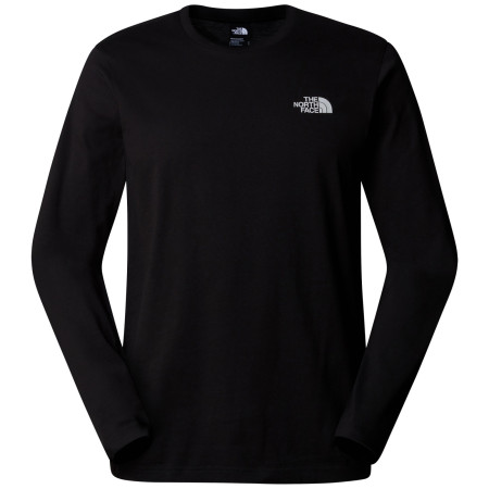 Koszulka męska The North Face M L/S Simple Dome Tee czarny TNF BLACK