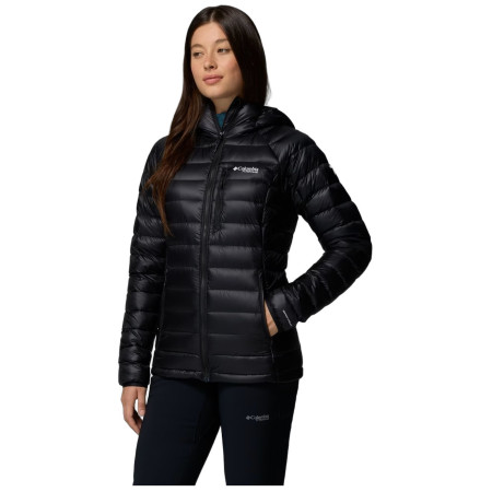 Damska kurtka puchowa Columbia Arctic Crest Down Hooded Jacket czarny Black