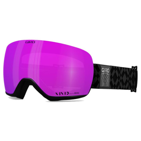 Gogle narciarskie dla kobiet Giro Lusi Black Limitless Vivid Pink/Vivid Infrared