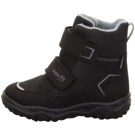 Dziecięce buty zimowe Superfit Husky Schwarz/Hellgrau