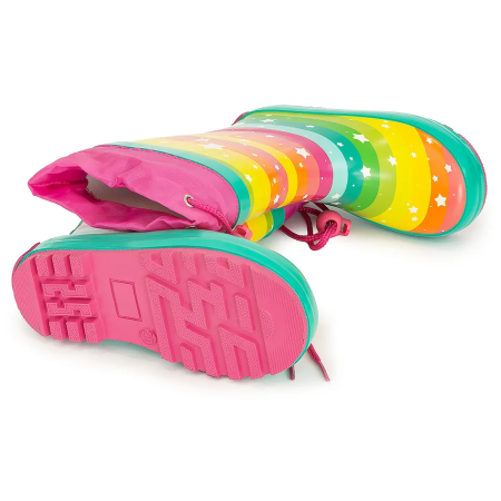 Kalosze dziecięce Pidilidi Rainbow