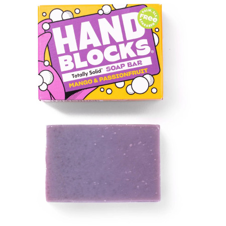 Płyn do higieny osobistej Shower Blocks Hand Soap - Mango & Passionfruit fioletowy