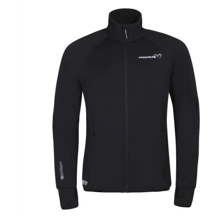 Męska bluza Progress Torez Merino czarny black