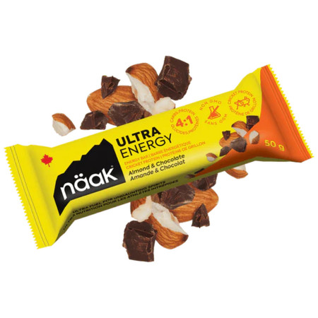 Batony energetyczne Näak Almond & Chocolate - Ultra Energy™ Bar