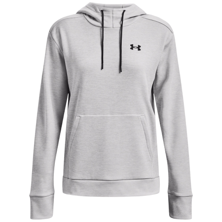 Bluza damska Under Armour Armour Fleece LC Hoodie 2022 zarys Halo Gray Light Heather/Black