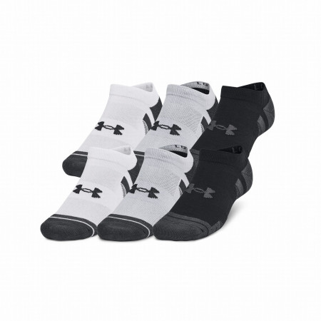 Zestaw skarpetek Under Armour Unisex Perf Tech 6Pk Ns szary/czarny ModGray/ModGray/JetGray