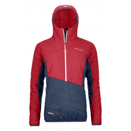 Kurtka damska Ortovox Dufour Anorak czerwony HotCoral