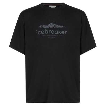 Męska koszulka Icebreaker Men M 150 Tech Lite SS Rlxd T ibHeritage czarny Black