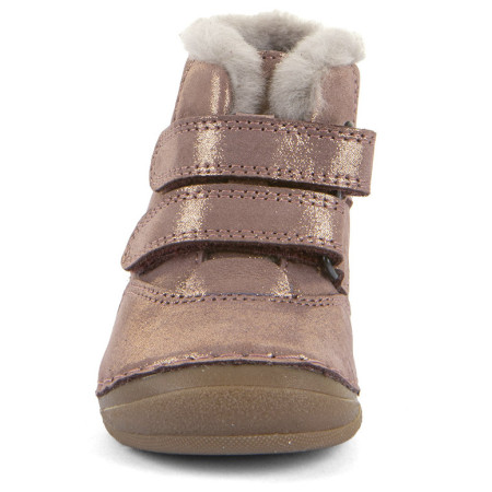 Dziecięce buty zimowe Frodo Paix Up Winter Pink/Gold
