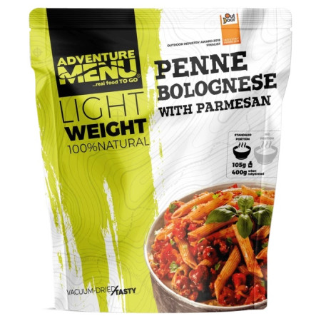 Suszona żywność Adventure Menu Penne z sosem bolońskim 400g