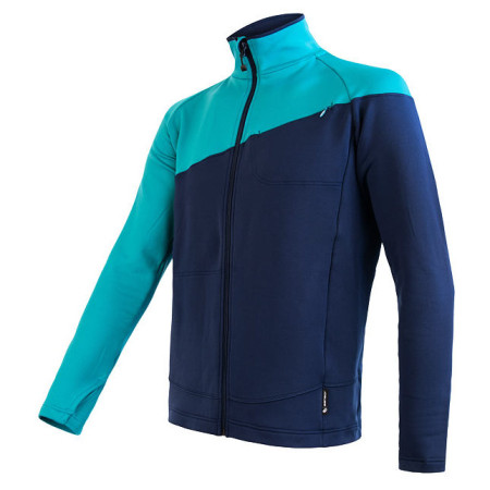 Męska bluza Sensor Tecnostretch ciemnoniebieski