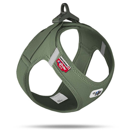 Szelki dla psa Curli Vest Clasp Air-Mesh khaki Moss