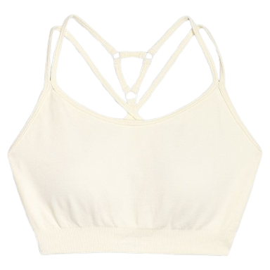 Sportowy biustonosz 4F Sport Bra F218 beżowy CREME