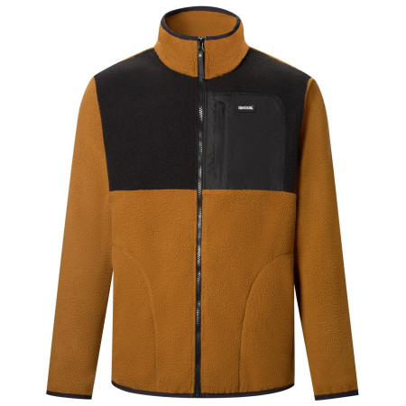Bluza męska Regatta Frankie Borg Colour Block brązowy/czarny Rich Tan/Blk