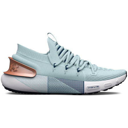 Damskie buty do biegania Under Armour W HOVR Phantom 3 MTLC biały/szary Fuse Teal / White / Metallic Light Copper