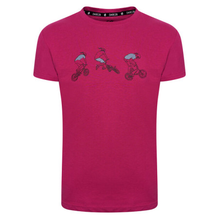 T-shirt dziecięcy Dare 2b Go Beyond Tee różowy Fuchsia