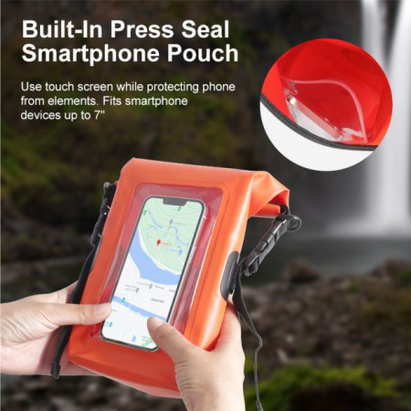 Wodoodporne pudełko Swissten WATERPROOF ORANŽOVÉ (2L)