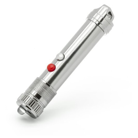 Latarka True Utility Laserlite TU289 srebrny Silver
