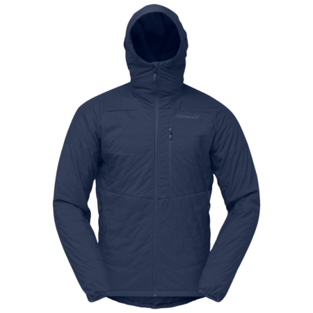 Kurtka męska Norrona lyngen Alpha100 Zip Hood ciemnoniebieski Indigo Night